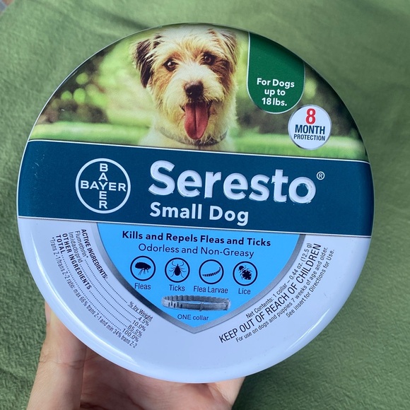 Bayer Small Dog Flea & Tick Collar, Under 18 lb, 8-Month Protection - Picture 1 of 14